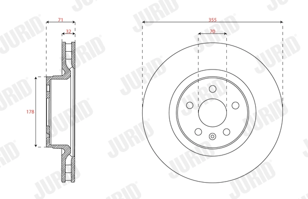 Brake Disc 563660JC-1