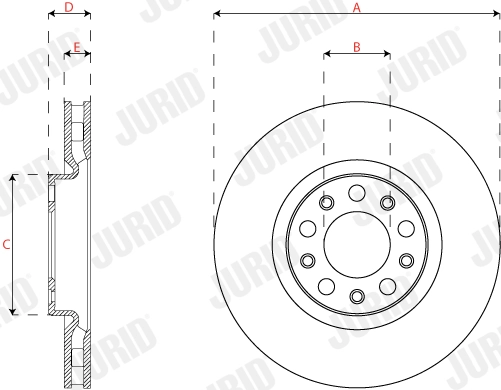 Brake Disc 563292JC