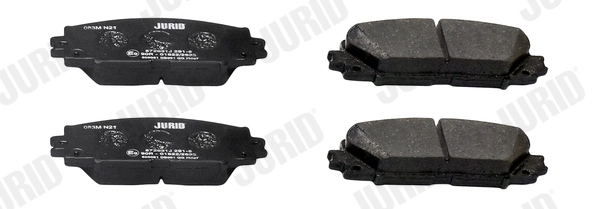 Brake Pad Set, disc brake 572631J