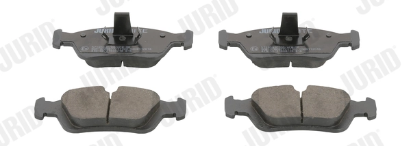Brake Pad Set, disc brake Jurid White Low Dust 571959JC