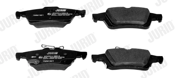 JURID 573981J Brake Pad Set, disc brake
