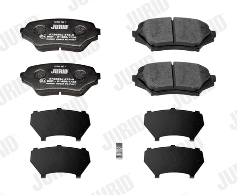 Brake Pad Set, disc brake 573639J