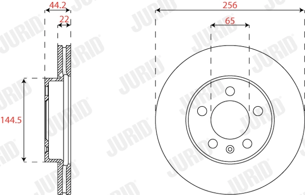 Brake Disc 563227JC