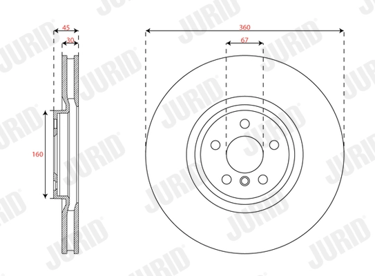 Brake Disc 563668JC-1