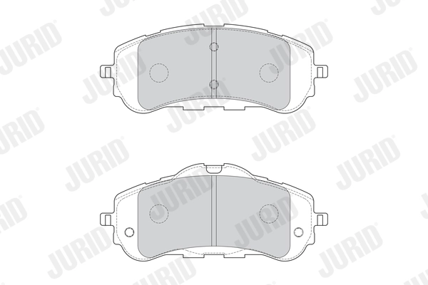 Brake Pad Set, disc brake 573620J
