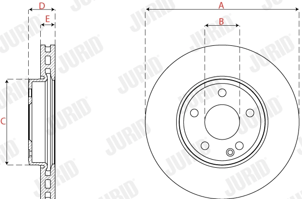 Brake Disc 563258JC