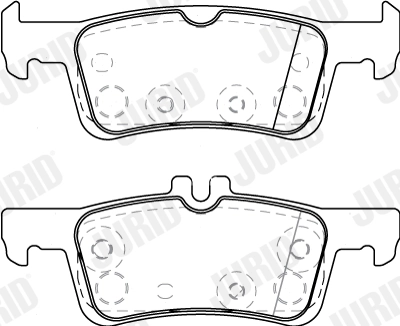 Brake Pad Set, disc brake 573872J