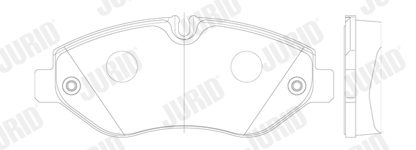 Brake Pad Set, disc brake 2922909560
