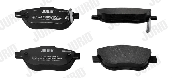 JURID 573446J Brake Pad Set, disc brake