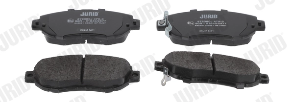 Brake Pad Set, disc brake 572380J