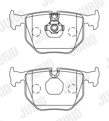 Brake Pad Set, disc brake 571918J
