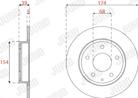 Brake Disc 563286JC