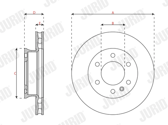 Brake Disc 563677J-1