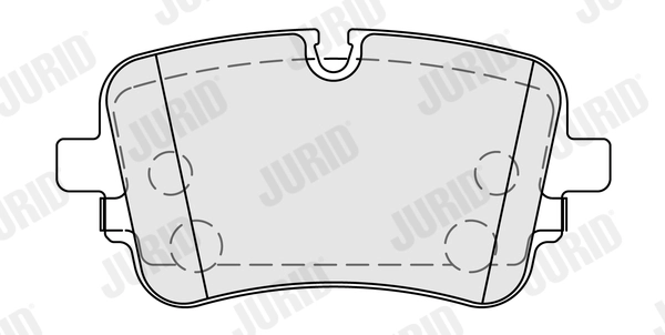 Brake Pad Set, disc brake 574104J
