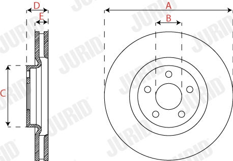 Brake Disc 563302JC-1
