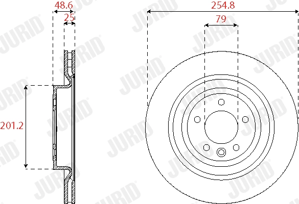Brake Disc 563250JC-1
