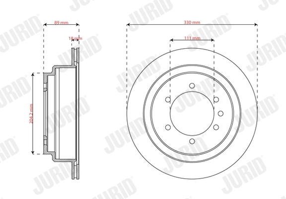 Brake Disc 563864J-1