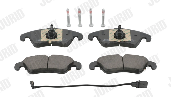 Brake Pad Set, disc brake Jurid White Low Dust 573247JC