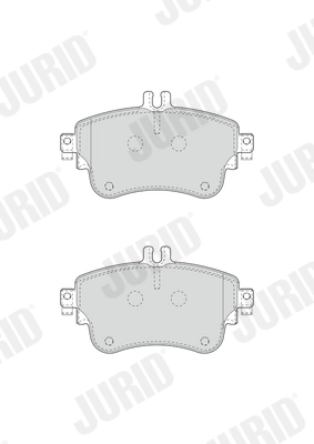 Brake Pad Set, disc brake 573402J