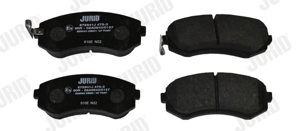 Brake Pad Set, disc brake 572541J