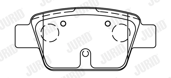 Brake Pad Set, disc brake 573105J