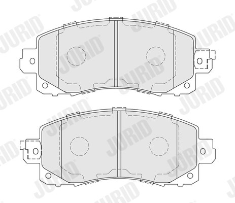 Brake Pad Set, disc brake 574044J