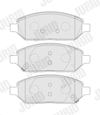 Brake Pad Set, disc brake 573805J