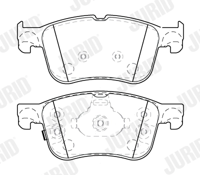 Brake Pad Set, disc brake 573834J