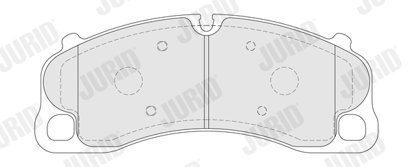 JURID 573999J Brake Pad Set, disc brake