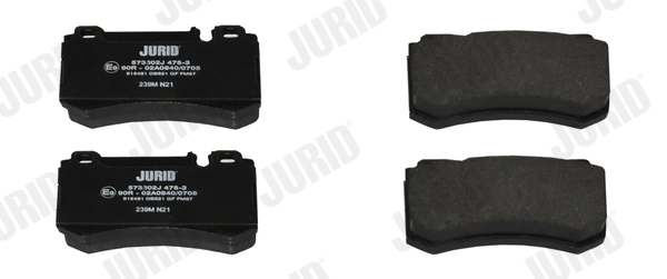 Brake Pad Set, disc brake 573302J