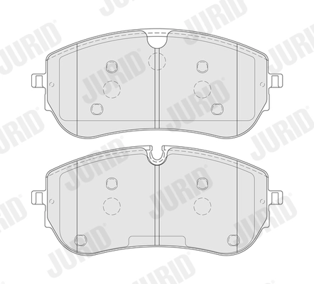 Brake Pad Set, disc brake 574202J
