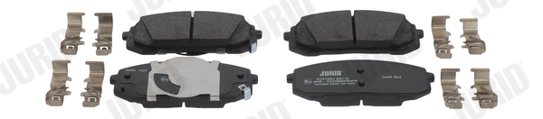 Set bantalan rem, rem cakram 574166J