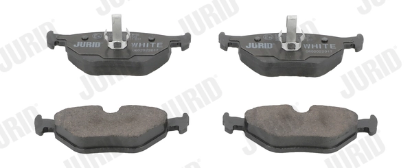 Brake Pad Set, disc brake Jurid White Low Dust 571960JC