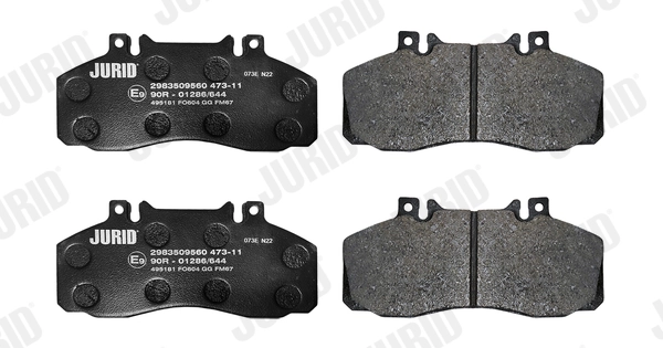 Brake Pad Set, disc brake 2983509560
