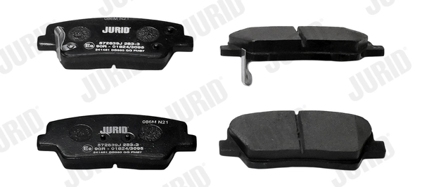 Brake Pad Set, disc brake 572639J