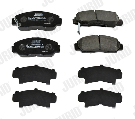 Brake Pad Set, disc brake 572449J