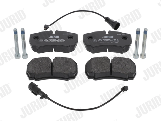 JURID 2912309561 Brake Pad Set, disc brake