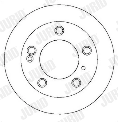 JURID 561556JC Brake Disc