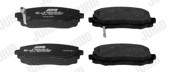 JURID 572609J Brake Pad Set, disc brake