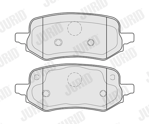 Brake Pad Set, disc brake 574109J