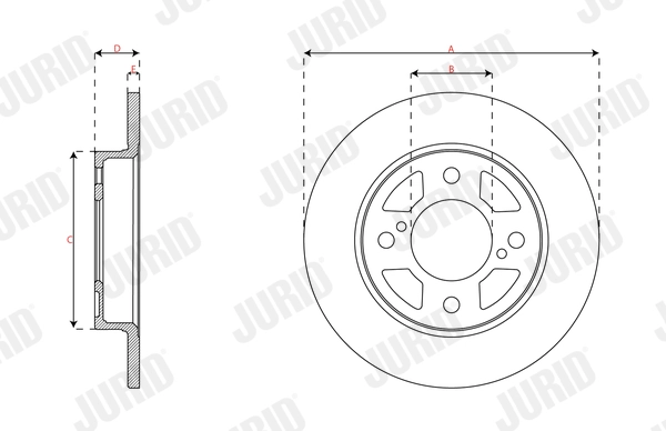 Brake Disc 563584JC
