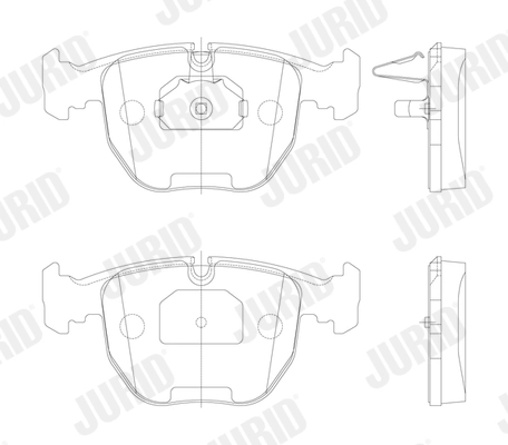 Brake Pad Set, disc brake 571873J