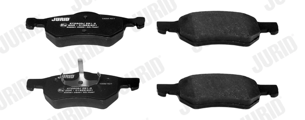 JURID 572509J Brake Pad Set, disc brake