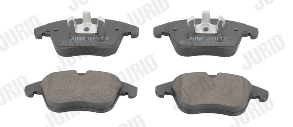 Brake Pad Set, disc brake Jurid White Low Dust 573201JC