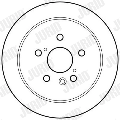 JURID 562825JC Brake Disc