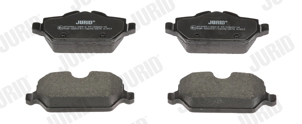 Brake Pad Set, disc brake 573755J