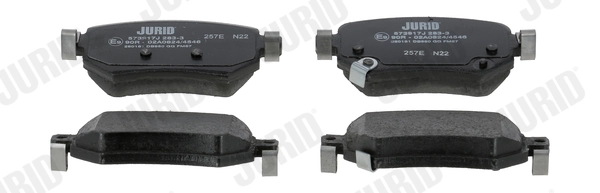 Brake Pad Set, disc brake 573917J