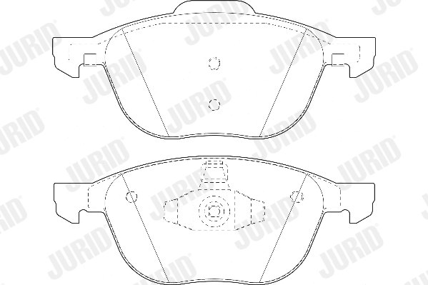 Brake Pad Set, disc brake 573209D