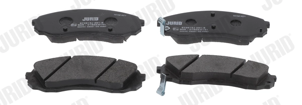 JURID 572619J Brake Pad Set, disc brake