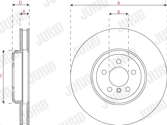 Brake Disc 563284JC-1